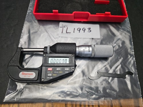 Starrett 788xfl 0 25mm - #788xfl, 0-1"/0-25mm