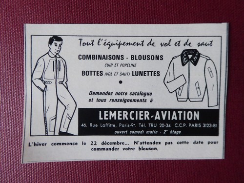 1963 pub lemercier - 12/1963, aviation