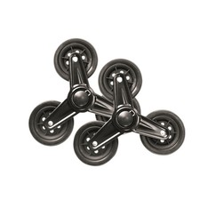 2pcs roues d'escalier