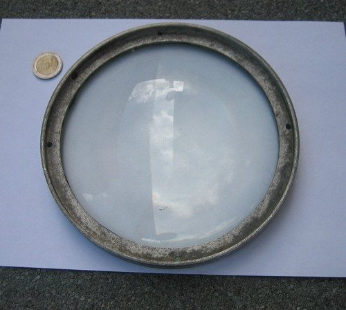 Grande loupe ancienne - ancienne, verre