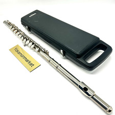 Yamaha YFL-23 Flute Nickel Silver Music Instrument  With Hand Case YFL23 Used