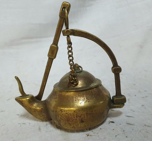 Rare lampe huile - lampe, bronze