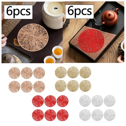 Lot sous verres - en, pvc