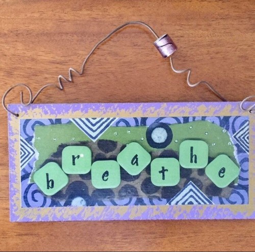 Hanging wall art decor plaque - art,