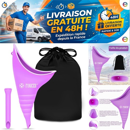 Urinoir féminin pliable
