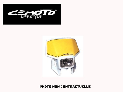Plaque phare moto - six, days