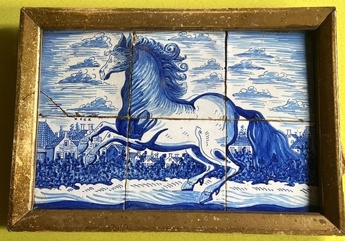 Faïence delft carreaux xviiie - faïence,