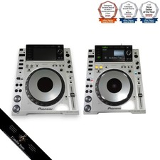 Paire 2x Pioneer CDJ-2000-W Limited White Pro-grade digital DJ deck CDJ2000...