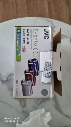 Jvc everio 60gb hdd mg633se - jvc,