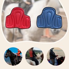 Tapis de selle Western en cuir PU épais, confortable pour le dressage, pratique