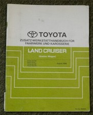 Toyota LandCruiser J10 Workshop Manual Auxiliary Body HDJ100 HZJ100 UZJ100