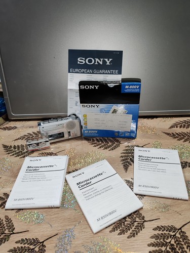 Sony 800v dictaphone - sony, m-800v