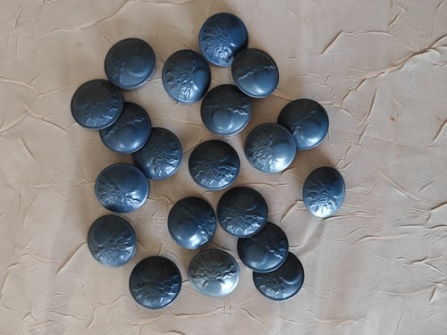 Rare lot boutons peints - lot,