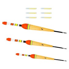 Lot de 3 flotteurs de pêche