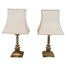 Lampes de chevet en or