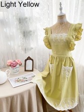 Dentelle Ruffles Tablier Coton