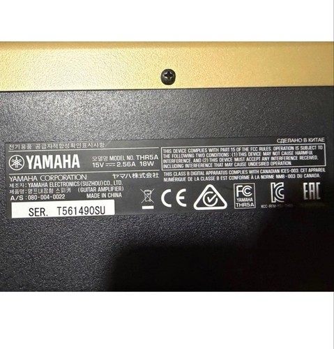 Amplificateur yamaha thr5a - amplificateur,
