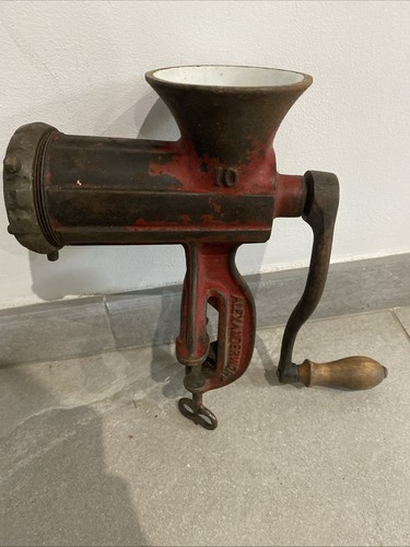 Ancien hachoir viande fonte - ancien,