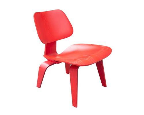 Eames herman miller red lcw - red,