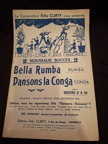 Partition bella rumba dansons - bella,