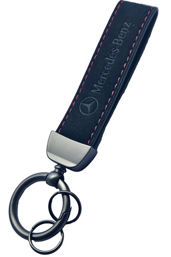 Mercedes porte clé cuir - mercedes,
