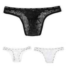 Slip homme dentelle
