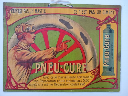 Rare carton publicitaire - rare,