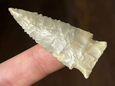 EXCEPTIONAL ENSOR POINT TEXAS ARROWHEAD AUTHENTIC INDIAN ARTIFACT tt2