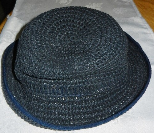 305 chapeau textile marine - -,