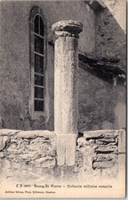 SWITZERLAND - BOURG SAINT PIERRE, Roman column