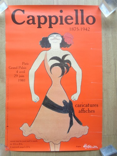 Affiche ancienne exposition - affiche,