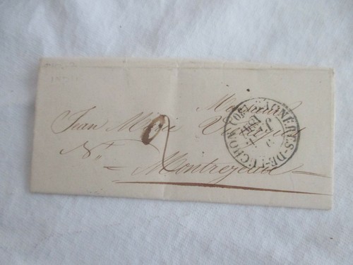 Lettre marque postale - lettre,