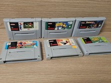 Lot jeux Super Nintendo SNES