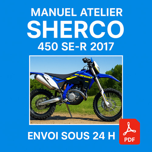 Manuel atelier sherco 450 - manuel,