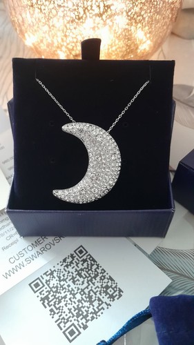 Collier lune scintillante - 🌙,