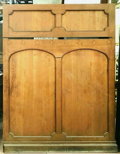 Deux eléments boiserie en - eléments, de
