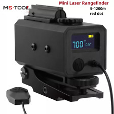 LW032 Red Dot Version Laser Rangefinder 5-1200 Meters Laser Distance Hunting