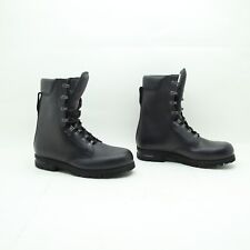 Botte Prabots Pompier D'Occasion EUR 42,5 (Cod.STM161) Noir Cuir Homme