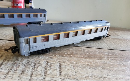 Wagon voyageurs inox - ho, sncf