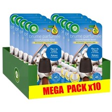 [8720065014409-10] AIR WICK Lot de 10 Recharges Diffuseur Brume Parfumée déso...
