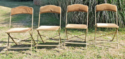 Chaises pliantes métal - chaises,