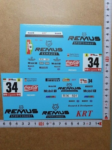 Decals opel astra - decals, 1/18