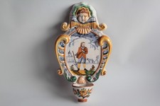 Antique Baroque Italy Earthenware Blessen (65769)