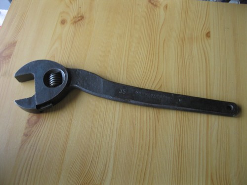 Ancienne cle molette 35 - ancienne, a