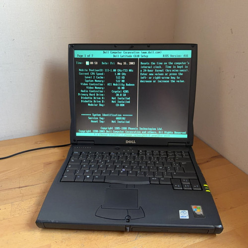 Portable vintage dell - vintage,