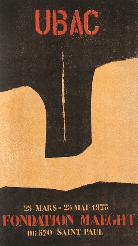 Raoul ubac affiche expo - affiche,