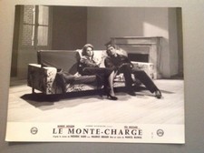 PHOTO D'EXPLOITATION (LOBBY CARD): LE MONTE CHARGE (R. HOSSEIN - Léa MASSARI)