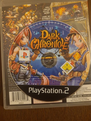 Dark chronicle playstation - chronicle,