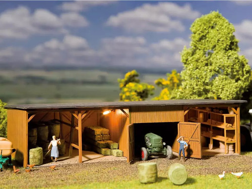 Faller hangar agricole avec - agricole,