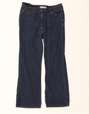 LEVI'S Womens 512 Perfectly Slimming Bootcut Jeans US 14 XL W32 L27 Blue NL05